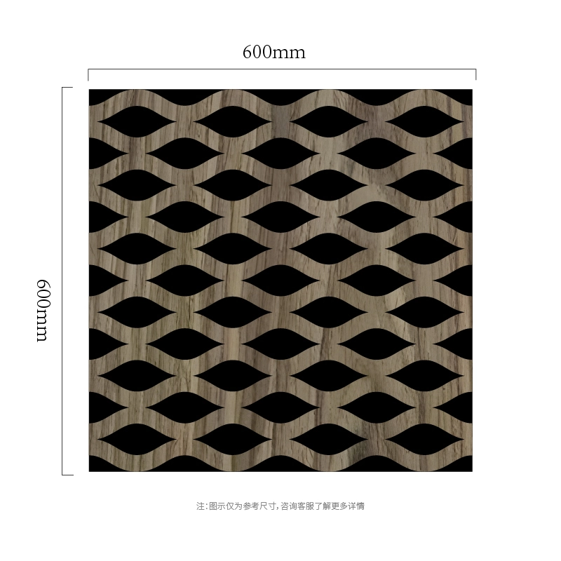 Eye Weave Lattice MDF-on-PET akusztikus falpanel